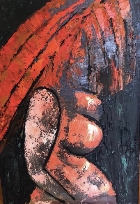 Red portrait