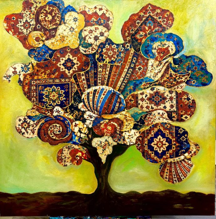 A tree of carpet patterns