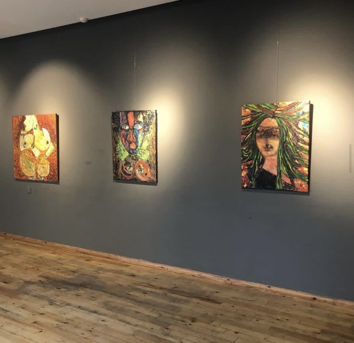 Baku solo exhibition, 2018 — photograph 1