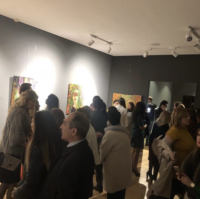 Baku solo exhibition, 2018 — photograph 3